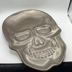 Target Threshold Skull Stoneware